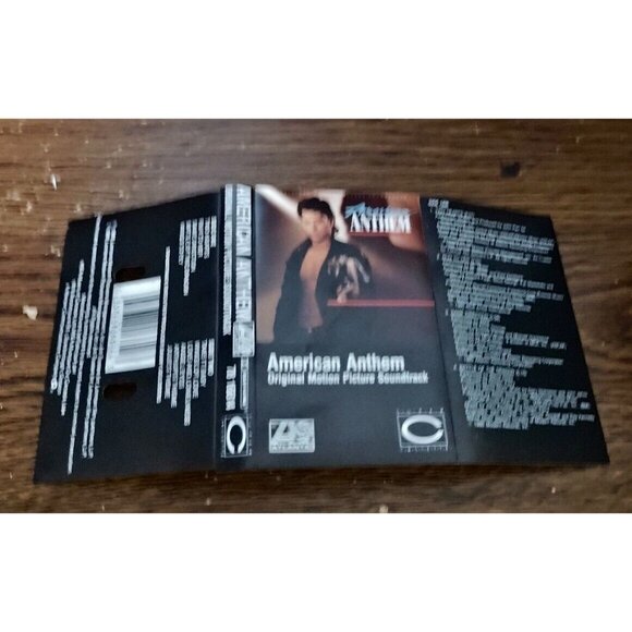 American Anthem Original Motion Picture Soundtrack on cassette (Atlantic, 1986) - Picture 3 of 4